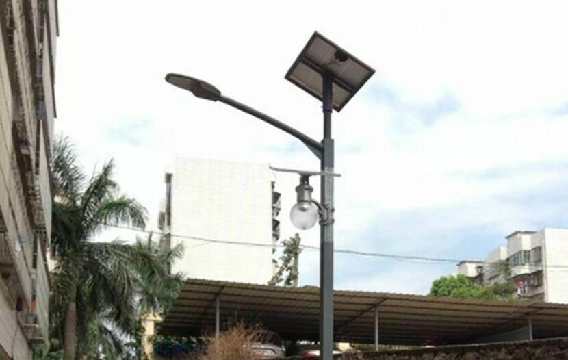 太陽能路燈的防盜方法。